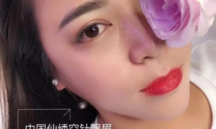 公开课手工半永久线条眉图-空针飘眉教学图片