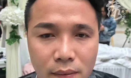 男士做半永久线条眉后眉毛图片