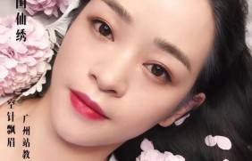 手工线条眉公开课教学作品-空针飘眉案例教学作品
