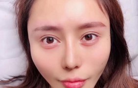 半永久纹绣改红眉后对比图