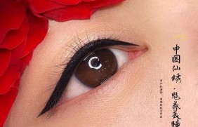 半永久纹美瞳线效果图三-魅惑美瞳黑教学作品